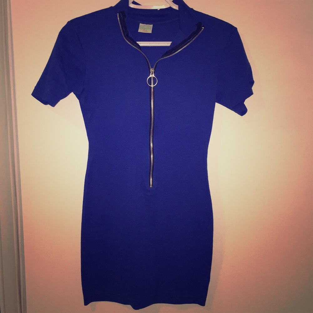 Vintage 90’s United colours of Benetton blue dress
